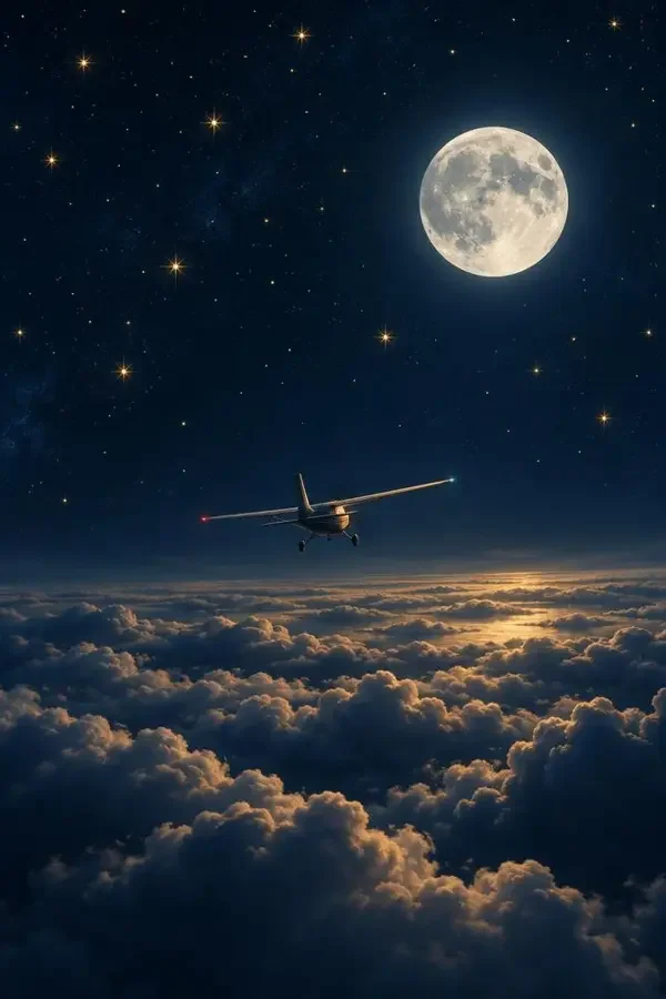 番茄魔改短剧《夜航星语》短剧封面